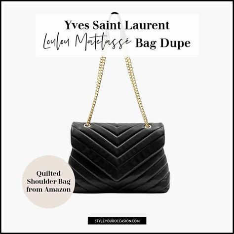 ysl leather bag replica|ysl bag dupe amazon 2020.